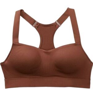 Victoria’s Secret Pink Ultimate Push Up Padded sport yoga gym bra brown Xsmall
